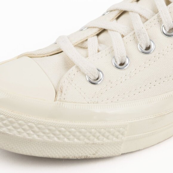 Converse x CDG Play Chuck Taylor Low White Red Heart M 6 W 8 - Picture 11 of 12